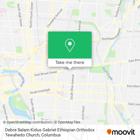 Debre Selam Kidus Gebriel Ethiopian Orthodox Tewahedo Church map