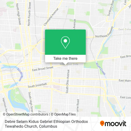 Debre Selam Kidus Gebriel Ethiopian Orthodox Tewahedo Church map