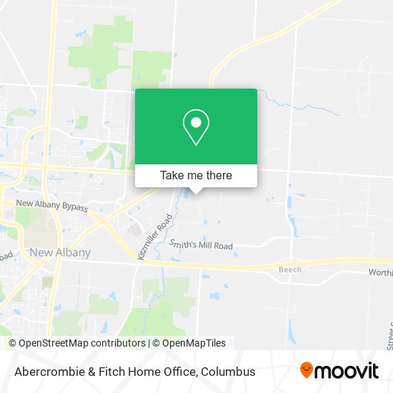 Mapa de Abercrombie & Fitch Home Office