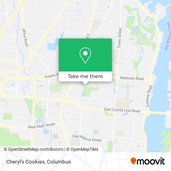 Cheryl's Cookies map