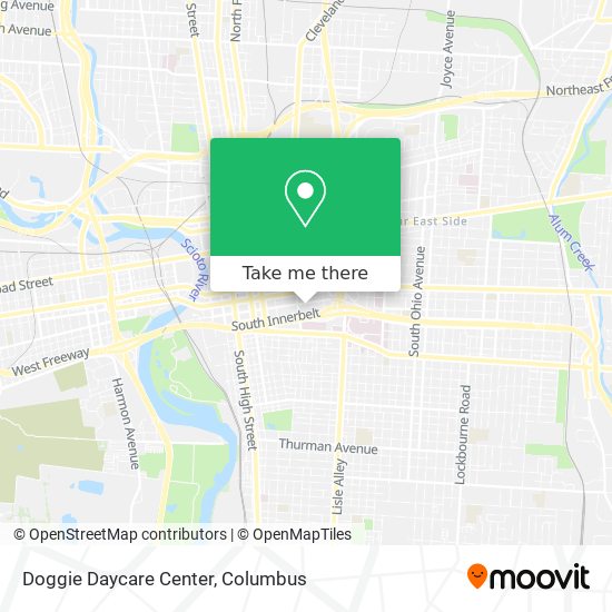 Doggie Daycare Center map