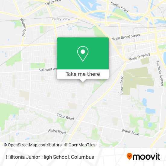 Mapa de Hilltonia Junior High School