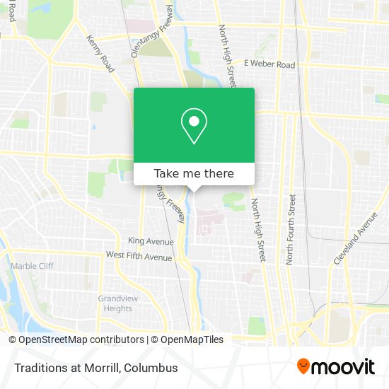 Traditions at Morrill map