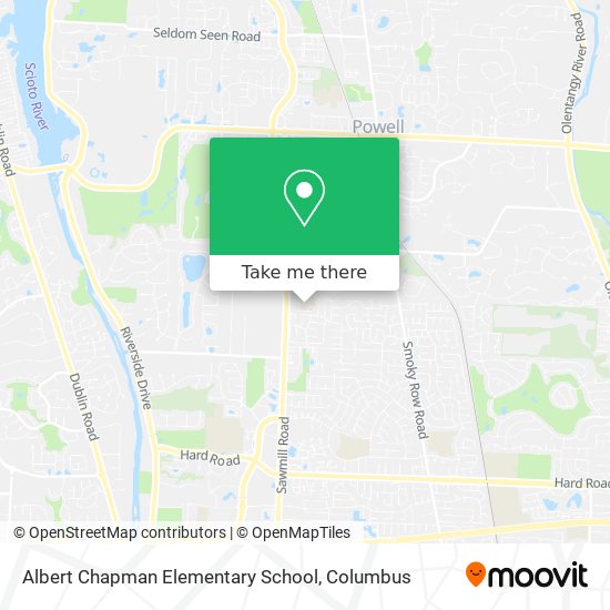 Mapa de Albert Chapman Elementary School