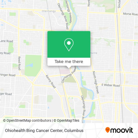 Ohiohealth Bing Cancer Center map