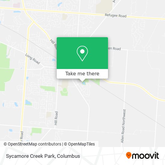 Sycamore Creek Park map