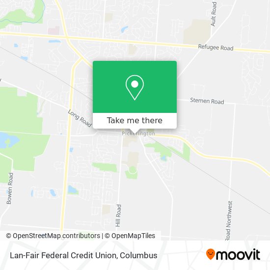 Mapa de Lan-Fair Federal Credit Union