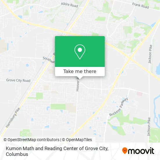 Kumon Math and Reading Center of Grove City map
