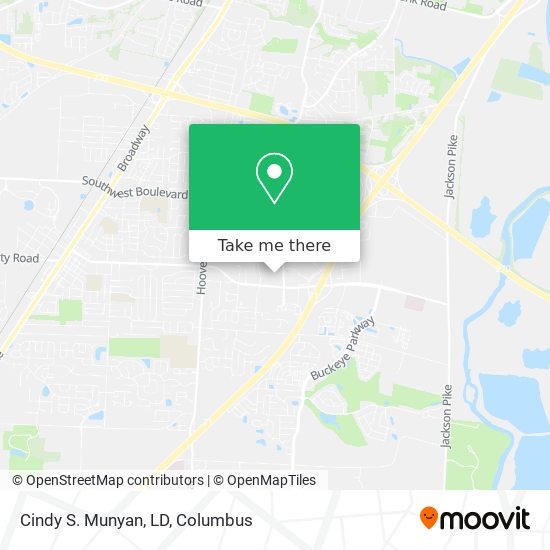 Mapa de Cindy S. Munyan, LD