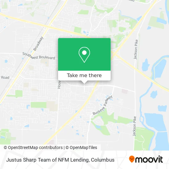 Justus Sharp Team of NFM Lending map