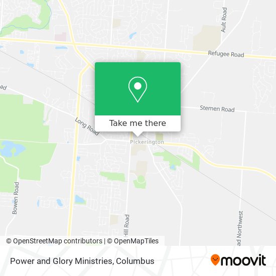 Power and Glory Ministries map