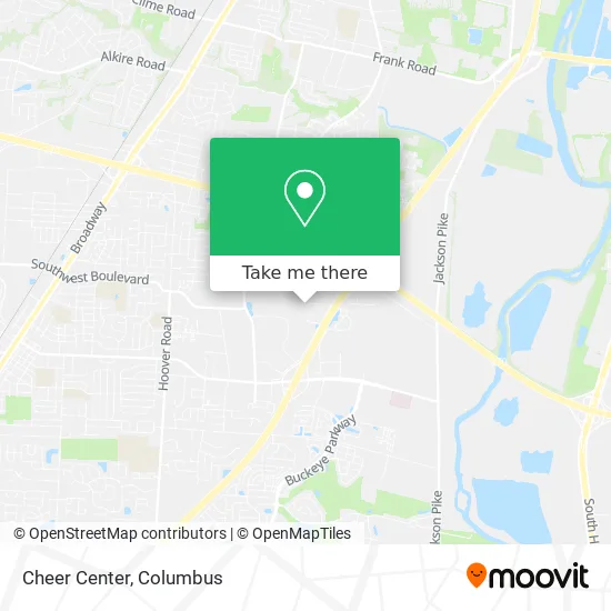 Mapa de Cheer Center