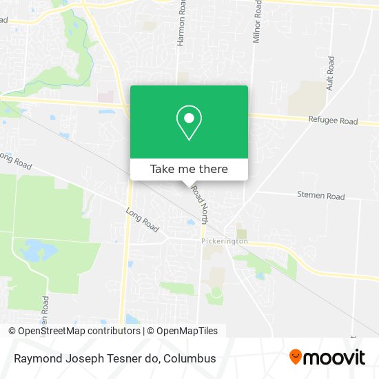 Raymond Joseph Tesner do map
