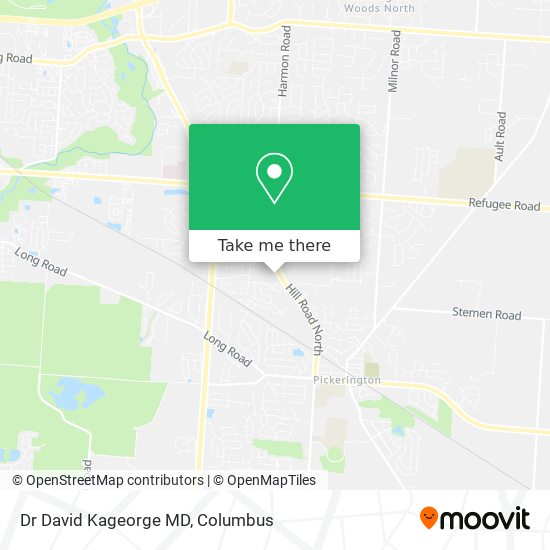 Mapa de Dr David Kageorge MD