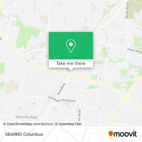 Mapa de SBARRO