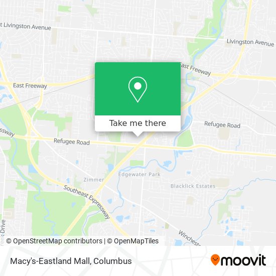Mapa de Macy's-Eastland Mall