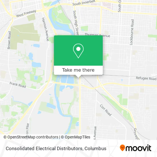 Consolidated Electrical Distributors map