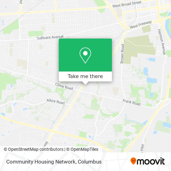Community Housing Network map