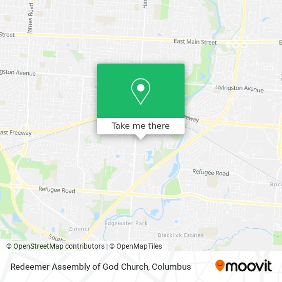 Mapa de Redeemer Assembly of God Church