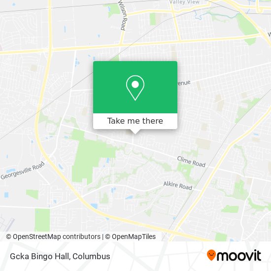 Mapa de Gcka Bingo Hall