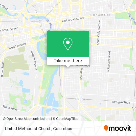 Mapa de United Methodist Church