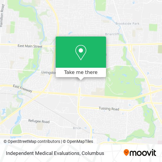 Mapa de Independent Medical Evaluations