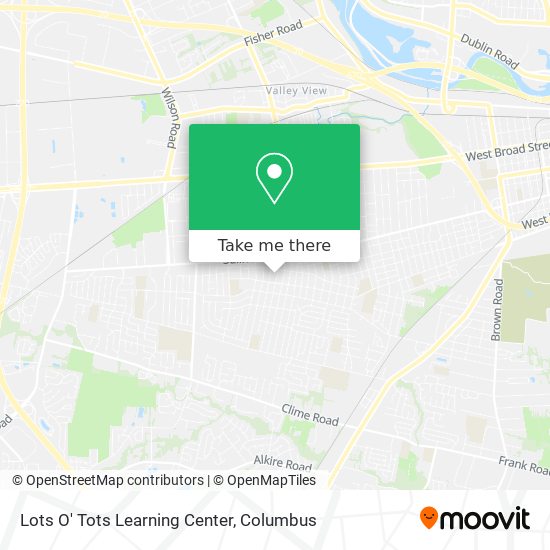 Lots O' Tots Learning Center map