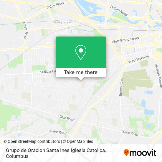 Grupo de Oracion Santa Ines Iglesia Catolica map