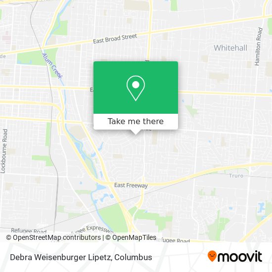 Debra Weisenburger Lipetz map