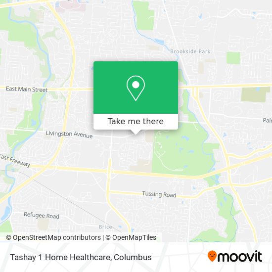 Mapa de Tashay 1 Home Healthcare