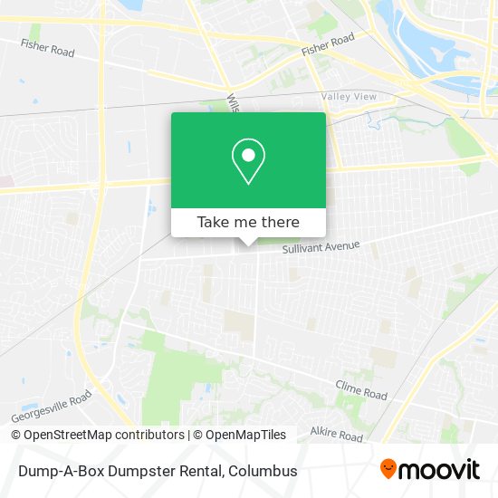 Dump-A-Box Dumpster Rental map