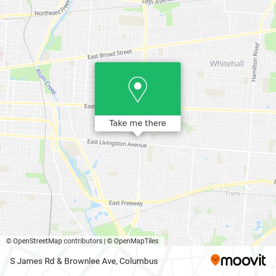 Mapa de S James Rd & Brownlee Ave