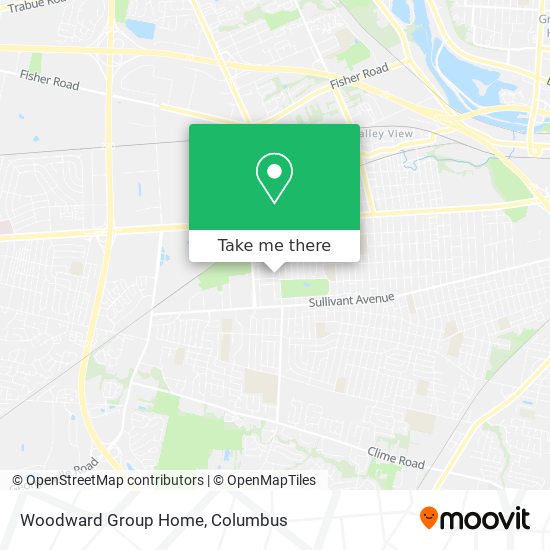 Mapa de Woodward Group Home