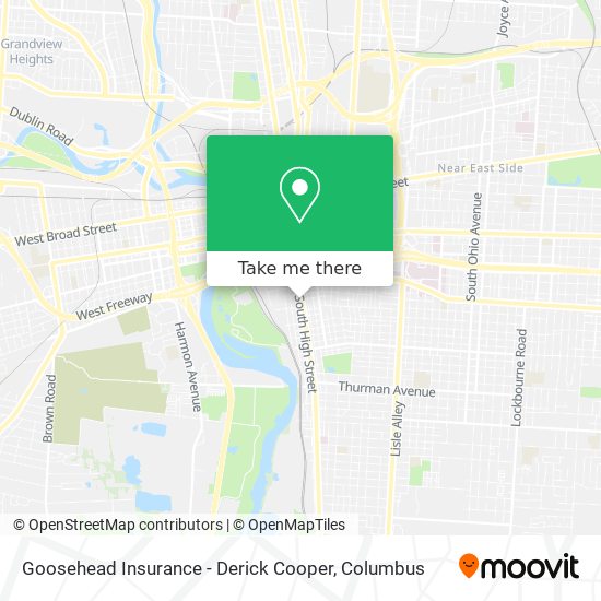 Mapa de Goosehead Insurance - Derick Cooper