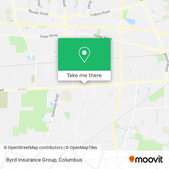 Mapa de Byrd Insurance Group
