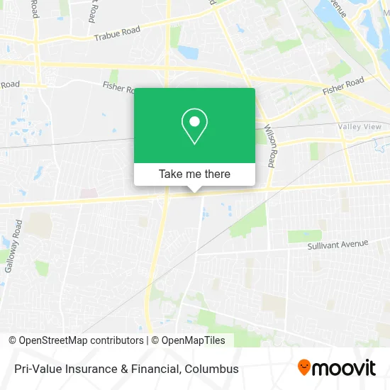 Pri-Value Insurance & Financial map