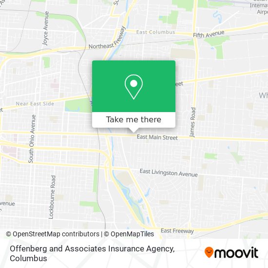 Offenberg and Associates Insurance Agency map