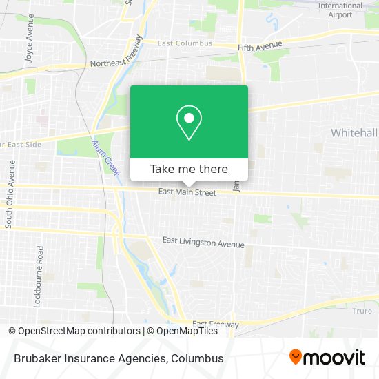 Brubaker Insurance Agencies map