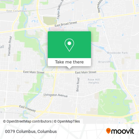 Mapa de 0079 Columbus