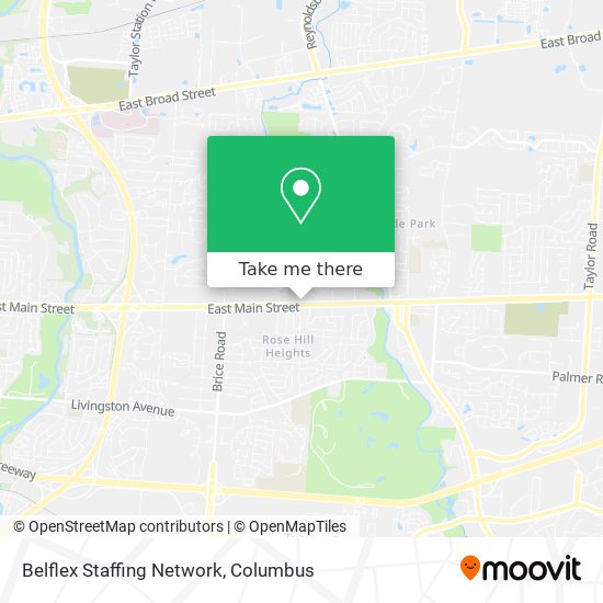 Belflex Staffing Network map