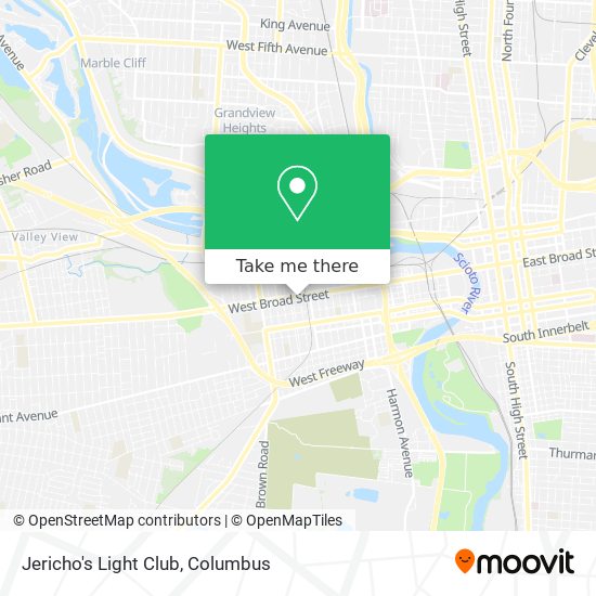 Jericho's Light Club map