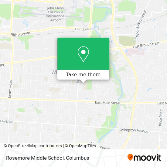 Rosemore Middle School map