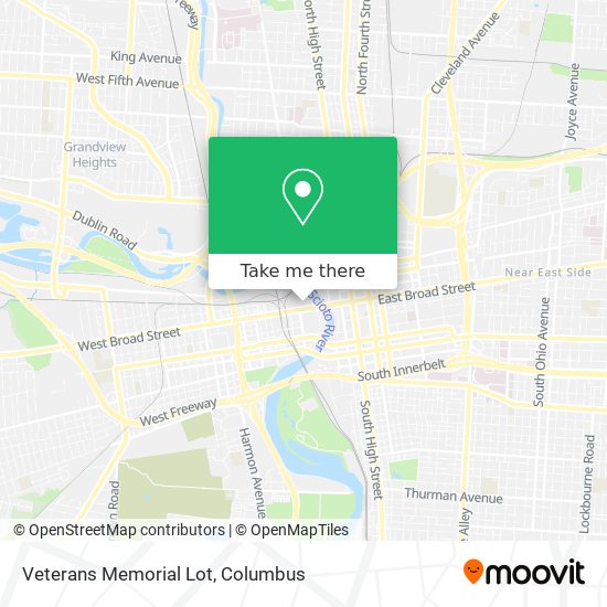 Mapa de Veterans Memorial Lot
