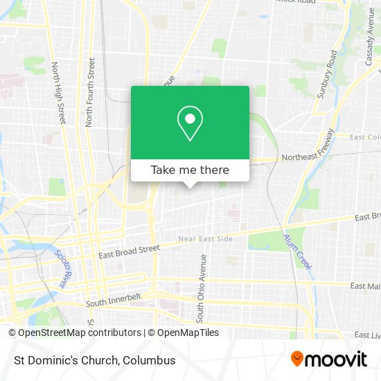 Mapa de St Dominic's Church