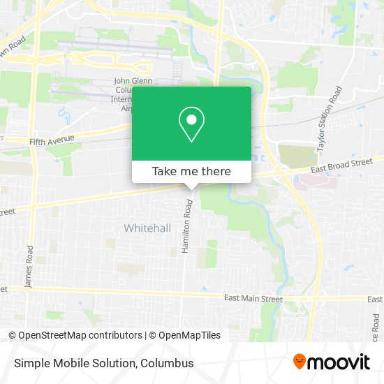 Mapa de Simple Mobile Solution