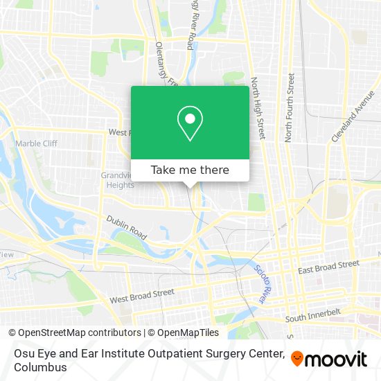 Osu Eye and Ear Institute Outpatient Surgery Center map
