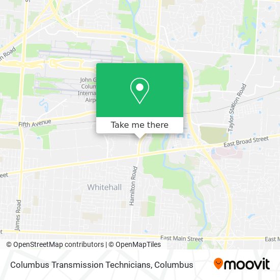 Mapa de Columbus Transmission Technicians