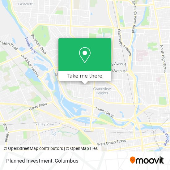 Planned Investment map