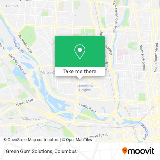 Green Gum Solutions map