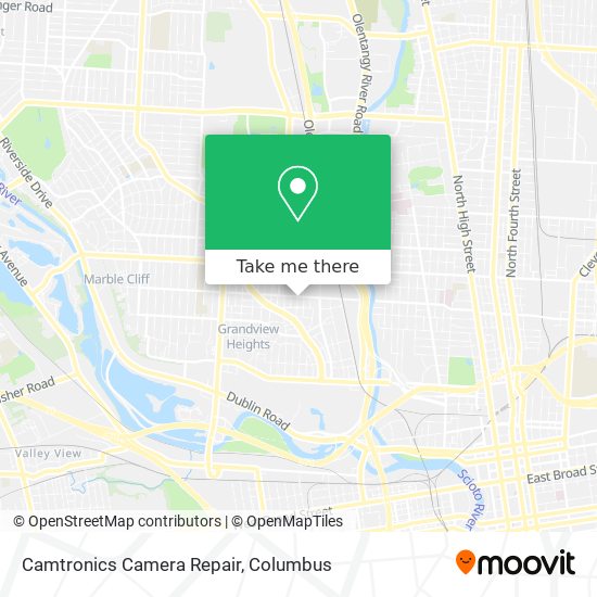 Camtronics Camera Repair map